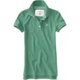 thumbnail image 1 of Aeropostale Womens Uniform A87 3 Button Polo Shirt, Verde, X-Small, 1 of 1