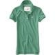 thumbnail image 1 of Aeropostale Womens Uniform A87 3 Button Polo Shirt, Verde, X-Small, 1 of 1