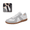 White, variant on Willtoo Mens Sneakers Retro Casual Lace‑Up Trainers Lightweight Flat Sole Non Slip Walking Shoes for Daily Wear