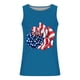 thumbnail image 2 of Tanques para Hombre para el Verano Solto Chaleco Impresión Deportivo Cuello Redondo, Casual, 2 of 3
