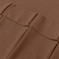 thumbnail image 4 of Muuphra Pinch Pleated Light Filtering Linen Blended Curtains with Metal Rings and Hooks for Living Room Bedroom,2 Panels,Terracotta,40"×95", 4 of 7