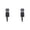 2, variant on 6PCS Cartoon Animal Swinging Tail Wall Clock, Silent Quartz Decorative Hanging Clock, Cute Black Plastic Wall Clock for Kids Bedroom, Playroom, Nursery, Living Room & Home Decor