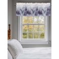 thumbnail image 3 of Retro Foggy Forest Curtain Valances for Windows, Farmhouse Mountains Trees Landscape Kitchen Valance Window Treatment, Light Filtering Block Curtains for Bathroom/Bedroom/Living Room 42'' x 18'', 3 of 9