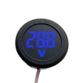 thumbnail image 2 of DC 4-100V Voltímetro LED Pantalla digital Mini voltímetro Panel multímetro de dos hilos Hugtrwg Para estrenar, 2 of 9