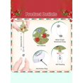 thumbnail image 5 of Christmas Decoration (furry Type) Retractable Buckle Gold Deer Holiday Brooch Pendant Felt Fabric Reel Badge #12 Random Design (1pc), 5 of 5
