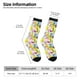 thumbnail image 2 of Fotbe Tropical Pineapples Calcetas Largas con Estampado para Hombre y Mujer – Calcetas de Compresión Transpirables y Elásticas, Viajar y Uso Diario Talla 5-11, 2 of 6