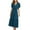 Green Womens Summer Dress, variant on USSUMA Dress for Women Wedding Guest Ruffle Sleeve Elegant Belted Swing Flowy Long Maxi Summer Dress Casual Ruffle Pleated Solid 2022 Sundresses Beach V Neck Womens Sun Dresses