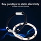 thumbnail image 2 of KAIYANG Pulsera de silicona aniónica elástica, resistente al agua, buena dureza, pulsera antiestática para deportes, 2 of 5