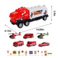 thumbnail image 3 of Teissuly Large Size Dinosaur Engineering Fire Car Kids Puzzle Dinosaur Excavator Storage Container Toy Car Teissuly WER202311272872, 3 of 7