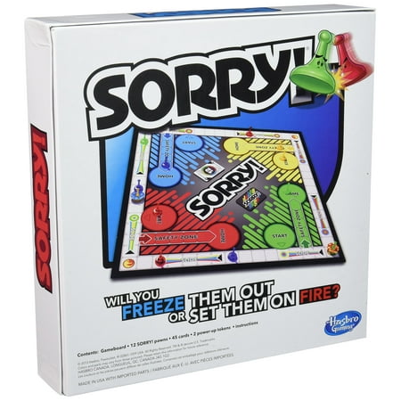 Hasbro Sorry Board Game  Walmart Canada