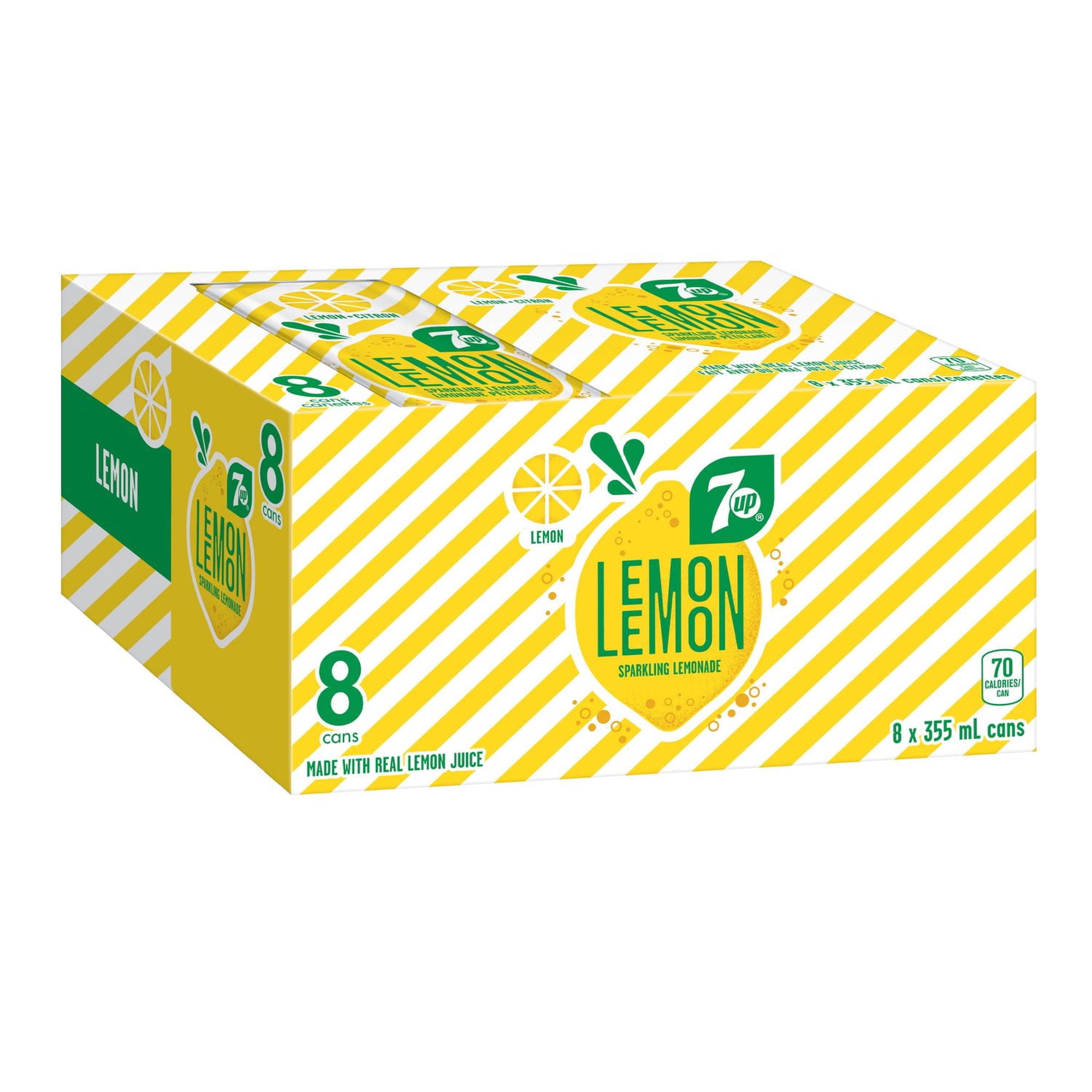 7UP Lemon Lemon Original Lemon 8x355ml - Walmart.ca