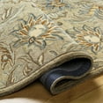 thumbnail image 4 of Mark&Day Wool Rugs, 9x12 Lyon Traditional Medium Brown Area Rug, Blue Brown Orange Carpet for Living Room, Bedroom or Kitchen (9' x 12'), 4 of 6
