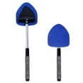 thumbnail image 2 of Car Windshield Cleaner Brush with Extendable Handle, 180° Rotating Auto Window Cleaning Kit for SUV, RV, Truck with 4 Reusable Washable Pads and 100ML Spray Bottle, Includes Demister Tool for Clear, 2 of 8