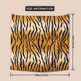 thumbnail image 5 of YFYANG Tiger Stripes Tapestry, Bedroom Dormitory Living Room Decoration Tapestrys Wall Hanging , 59 x 59 in, 5 of 9