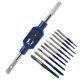 thumbnail image 2 of Tap Drill Bit Thread Hand Machine Tapping Kit Blue Plated Tungsten Steel Industrial Supplies, 2 of 5