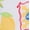 Fresh Ivory, variant on No Boundaries Multi Fruit Print Side Tie Bikini Swim Bottoms, Women's XXS-XXL