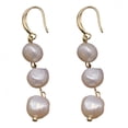 thumbnail image 1 of Aretes De Perlas Naturales Cultivadas Para Mujer Colgantes Pendientes Largos Hermosos Y Elegantes Para Dama, 1 of 4