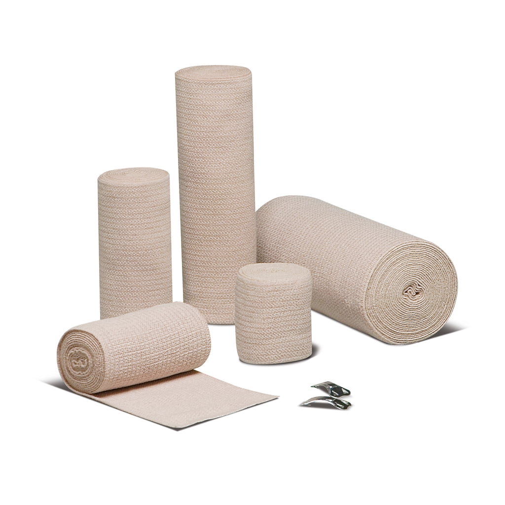 Epic Medical Supply 2 Pack Elastic Bandage Multiple Sizes with Clips 4.