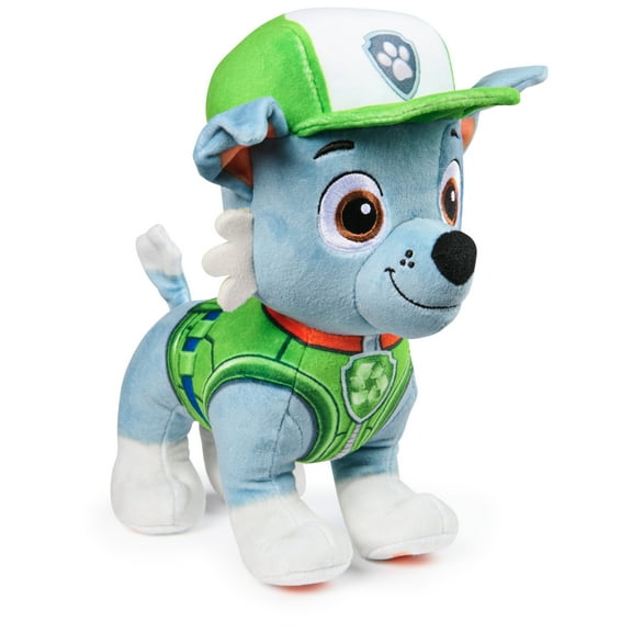 PAW Patrol Premium Plush Rocky 7.5-Inches Tall with Super Soft Fur for Kids Ages 3 