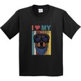 thumbnail image 3 of Inktastic I Love My Rottweiler Dog Youth T-Shirt, 3 of 5