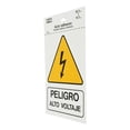 thumbnail image 2 of Letrero Peligro Alto Voltaje Hyko Amarillo 12.7X17.7Cm, 2 of 3
