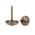 thumbnail image 5 of Uxcell Clavos de Empuje de 11mm de Diámetro de Cabeza Tono Bronce 40 Paquete, 5 of 5