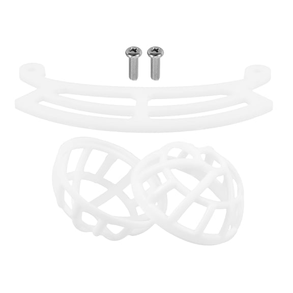 Milisten 1Set White Plastic Bird Feeder Perch Extension Accessory Designed to Attract Birds to Feeder