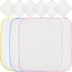 thumbnail image 1 of EeaseMX 9 toallas pequeñas de algodón de 25 x 25 cm, cuadradas, para bebé, absorbentes de agua (rosa, azul y amarillo, 3 unidades cada una), 1 of 8