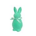 thumbnail image 2 of Giunmcul Festive Gift Easter Bunny Figurine Small Foam Bunny Tabletop Decoration for Home Party Spring Decor Boys and Girs Gift Multicolor Options 1 Piece 14x7x6.5cm Green, 2 of 6