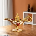 thumbnail image 3 of Lamp Arabische Rekwisieten Olielamp met Ambachten Geschenkpot voor Decoratie rojo blanco, 3 of 8