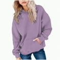 thumbnail image 2 of Godom Girls Gradient Hoodies Front Pockets- Fashion Casual Pullover Long Sleeve Kids Sweatshirt, 2 of 5
