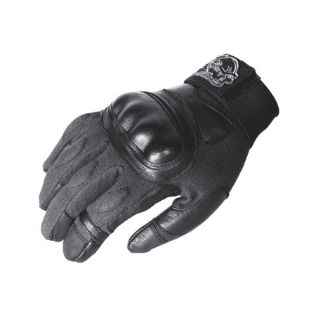 Voodoo Tactical 20-9078010 Black Phantom Gloves w/ 1" Velcro Wrap-Strap Size MD