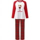 thumbnail image 1 of Conjunto de pijamas a juego de Navidad para mujer, Winedeer, rojo, mujer, 1 of 3