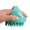 Green, variant on Silicone Shampoo Brush Scalp Massager Bath Brush Dandruff Removal Hair Growth Comb