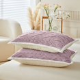 thumbnail image 6 of Taffeta Pillowcase Set - Year-Round Soft Bedding, 7 Colors, Hypoallergenic, College Dorm & Home Essentials (Purple), 6 of 8