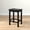 Black, variant on Stool Counter Height (24in), Walnut