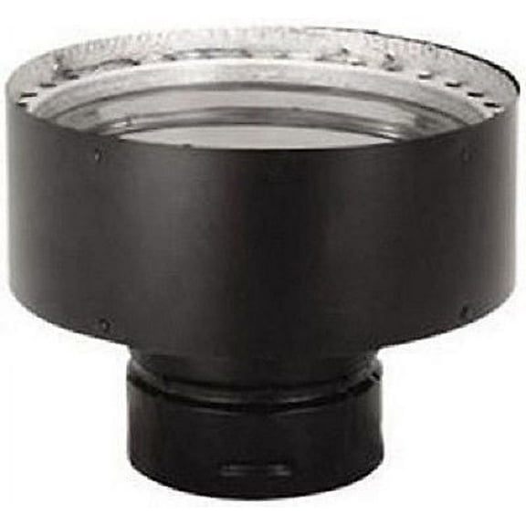 Duravent Duraplus 3PVL-X6R 3" To 6" Pellet Vent Pipe Adapter - Quantity of 1