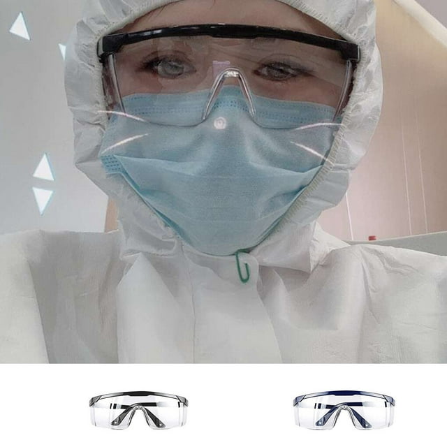 Anti-dust Windproof Eye Protection Goggle Clear Lens Anti-splash Anti-fog Motorcycle Cycling Protective Glasses