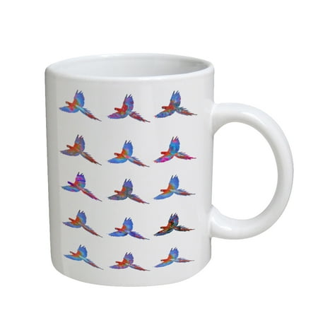 

KuzmarK Coffee Cup Mug 11 Ounce - Parrot Key West