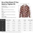 thumbnail image 6 of Picia Golden Christmas Balls Women's Men's UPF 50+ Sun Protection Hoodie Shirt Long Sleeve SPF Fishing Outdoor UV Hiking Lightweight Shirts-Small, 6 of 9