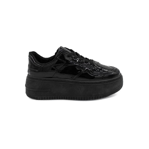 Tenis Sneakers de Plataforma Casual para Mujer Billie 01 Black