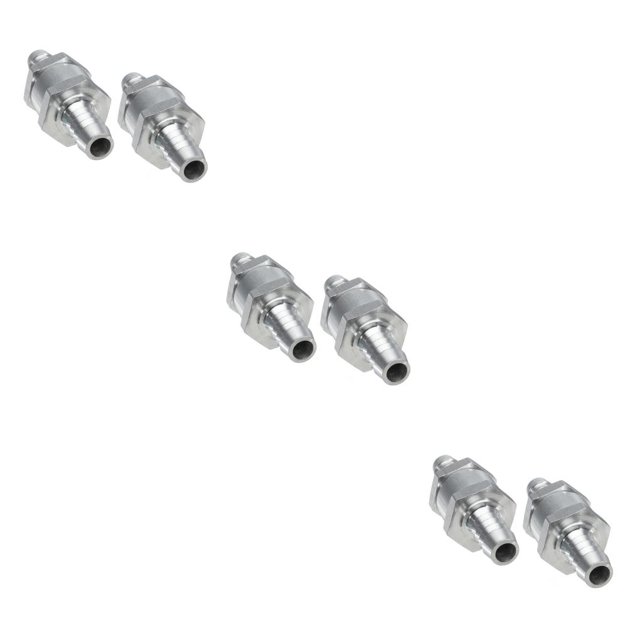 tamizeot Professional Wear-resistant Check Valve Lightweight One-way Valves High Strength Coupling Connector Good Sealing Coupler 10MM 3Set