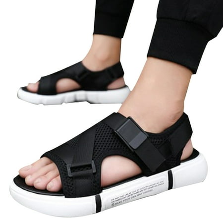 

Men s Comfortable Breathable Sandals Lightweight Design Shoes For Men s Outdoor Hiking 44 Black White