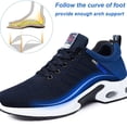thumbnail image 2 of CHICVOMEY Casual Fashion Walking Shoes for Men Breathable Mesh Running Shoes Comfortable Sneakers Cushioned Non-Slip Tennis Sneakers, 2 of 6