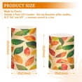 thumbnail image 6 of Yayeee Flameless Candles with Remote Flickering Battery Operated Multi Color Changing, Green Retro Autumn Leaves, 6 of 7