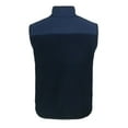 thumbnail image 3 of Men's Cutter & Buck Navy Indianapolis Colts Big & Tall Americana Cascade Eco Sherpa Fleece Full-Zip Vest, 3 of 3