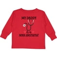 thumbnail image 3 of Inktastic Nurse Anesthetist Dad Nursing Boys or Girls Long Sleeve Toddler T-Shirt, 3 of 5