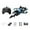 Sea Blue, variant on Rc Airplane With Cool Led Light 360° Filp Remote Control Airplane Flying Toy Ideal Gift(Sea Blue-21X12Cm)