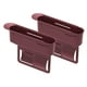 thumbnail image 2 of Organizador de 2 piezas para rellenar el espacio del asiento, caja de almacenamiento lateral para consola de automóvil, universal, fácil de usar Rojo, 2 of 8
