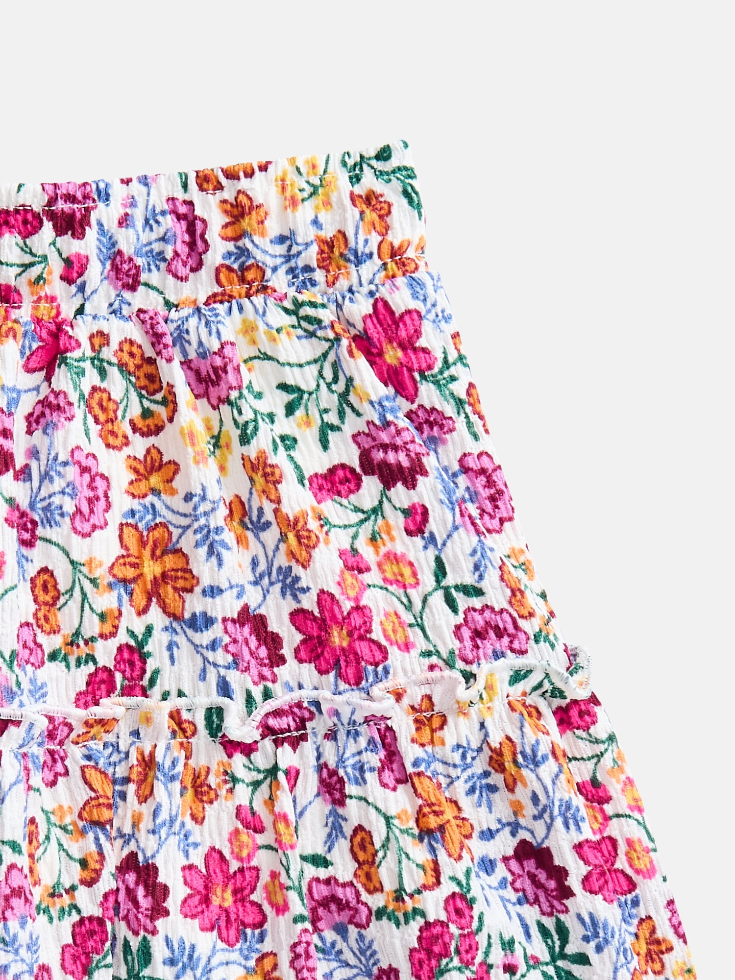 Wonder Nation Girls' Tiered Knit Skort, Sizes 4-18 & Plus